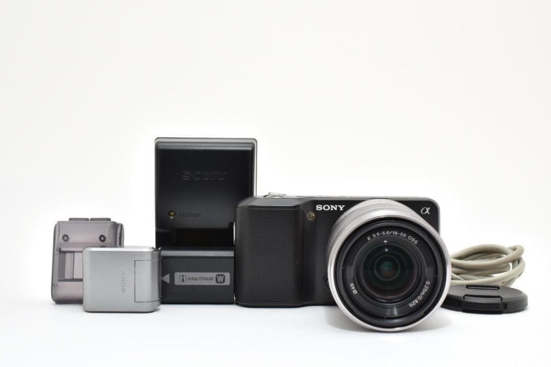 Sony Alpha NEX-3 Mirrorless Camera Kit 14MP Lightweight Beginner Friendly