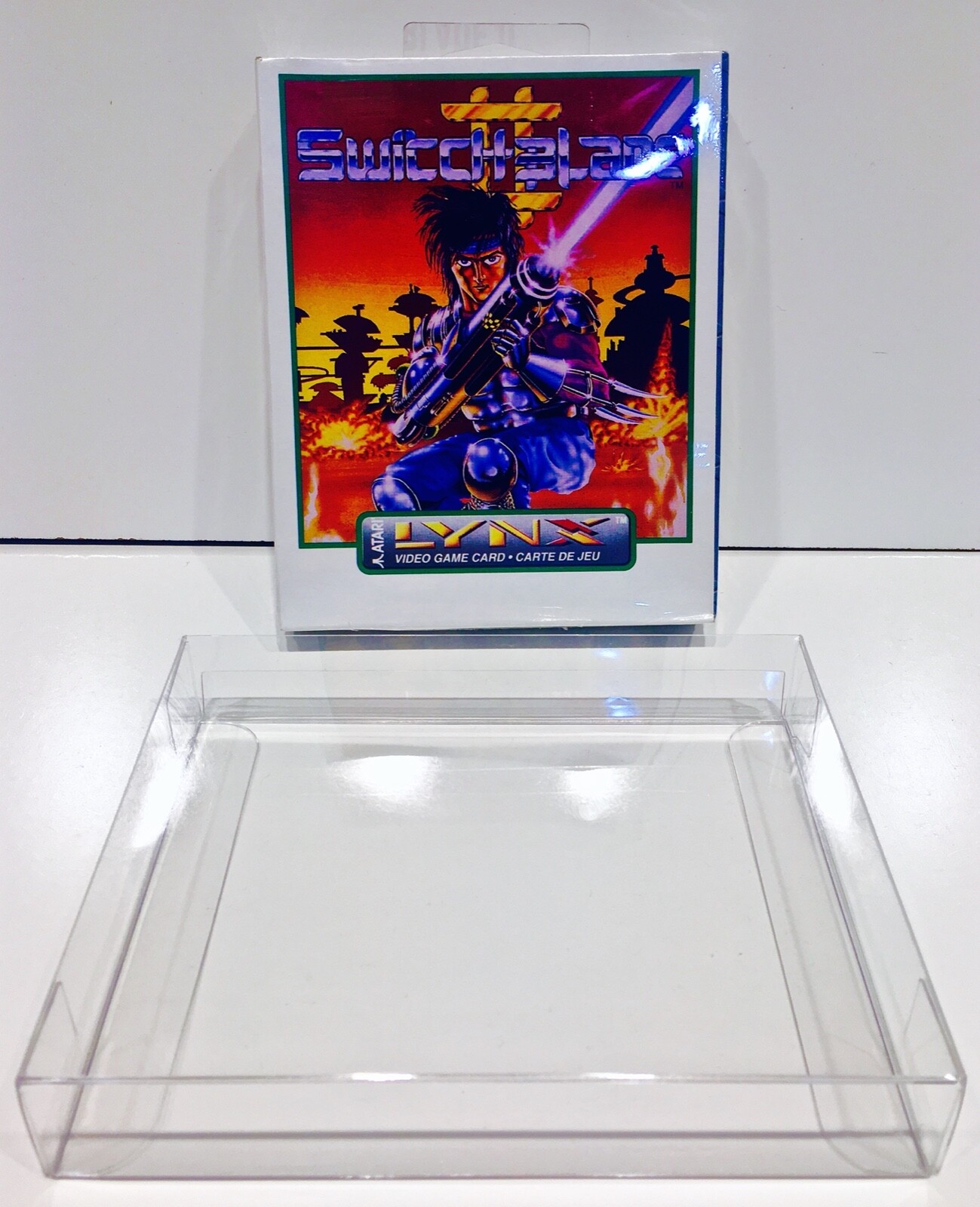 25 Box Protectors For ATARI LYNX Video Games! Custom Made Clear Game Cases
