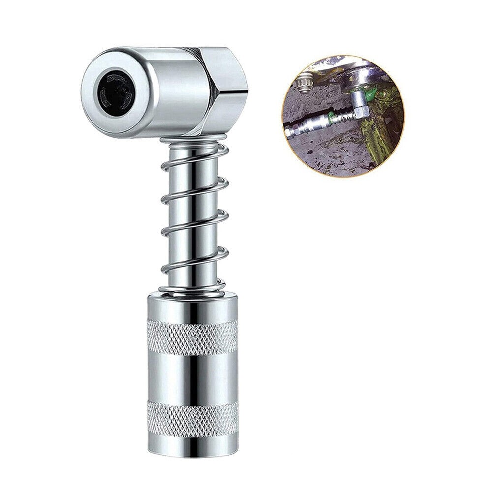 90 Degree Grease Coupler Adapter Grease Nozzle Adapter Grease Gun- Accessory❇️