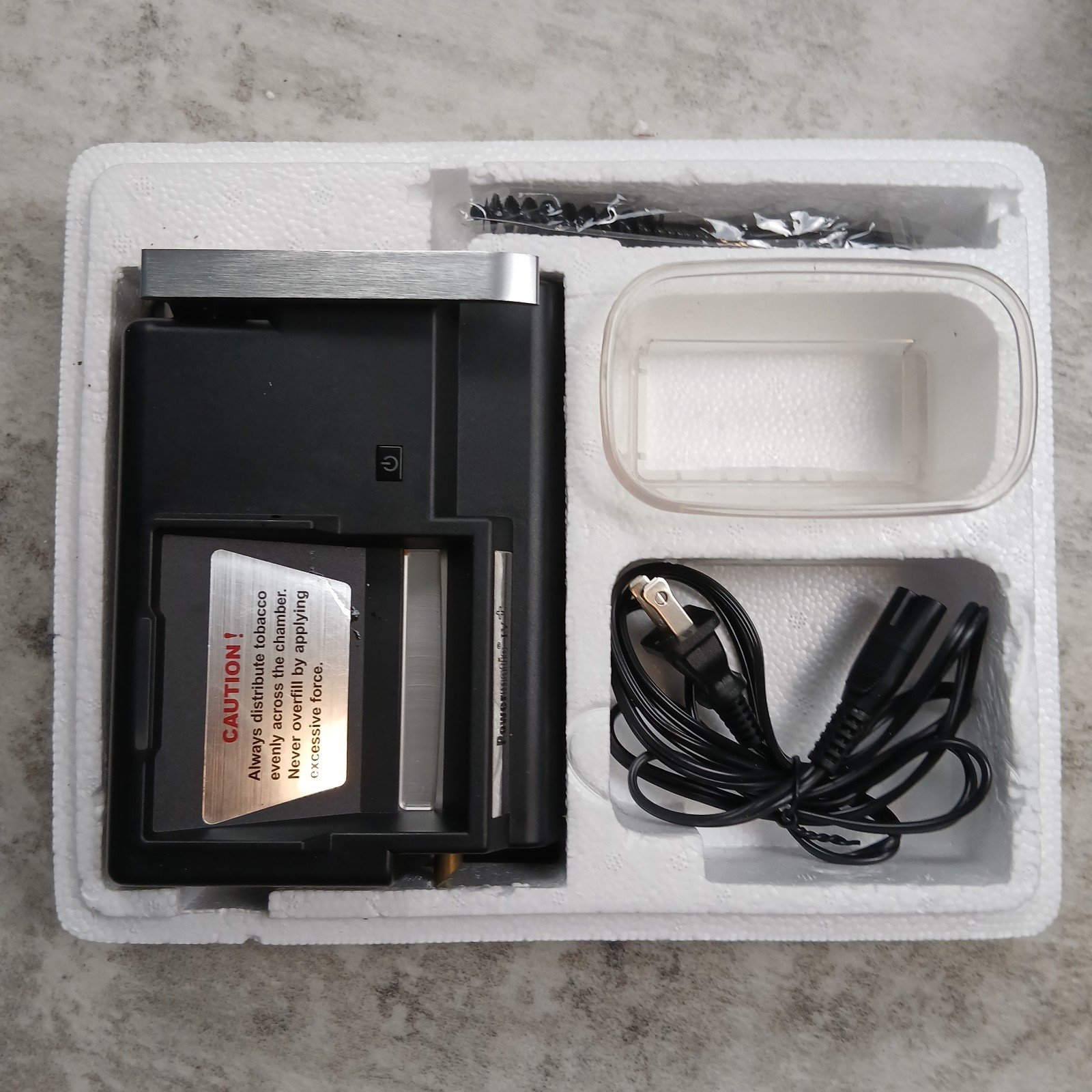 POWERMATIC IV 4+ ELECTRIC CIGARETTE ROLLING MACHINE INJECTOR NOT TESTED
