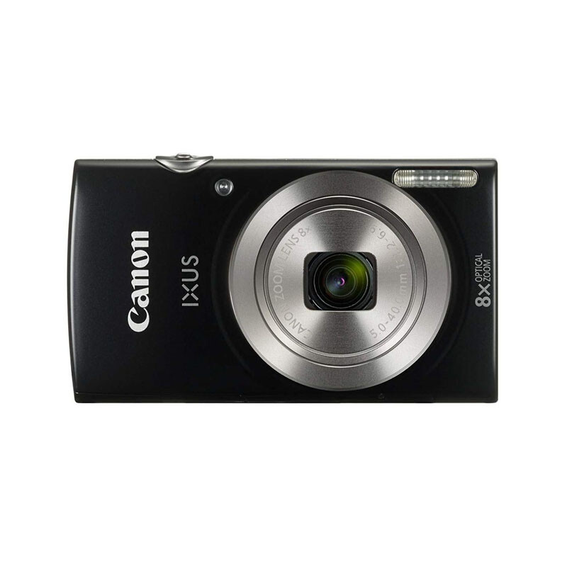 Canon IXUS 185(ELPH 185) 20MP Compact Digital Camera 8x Zoom W/ SD Card, Charger