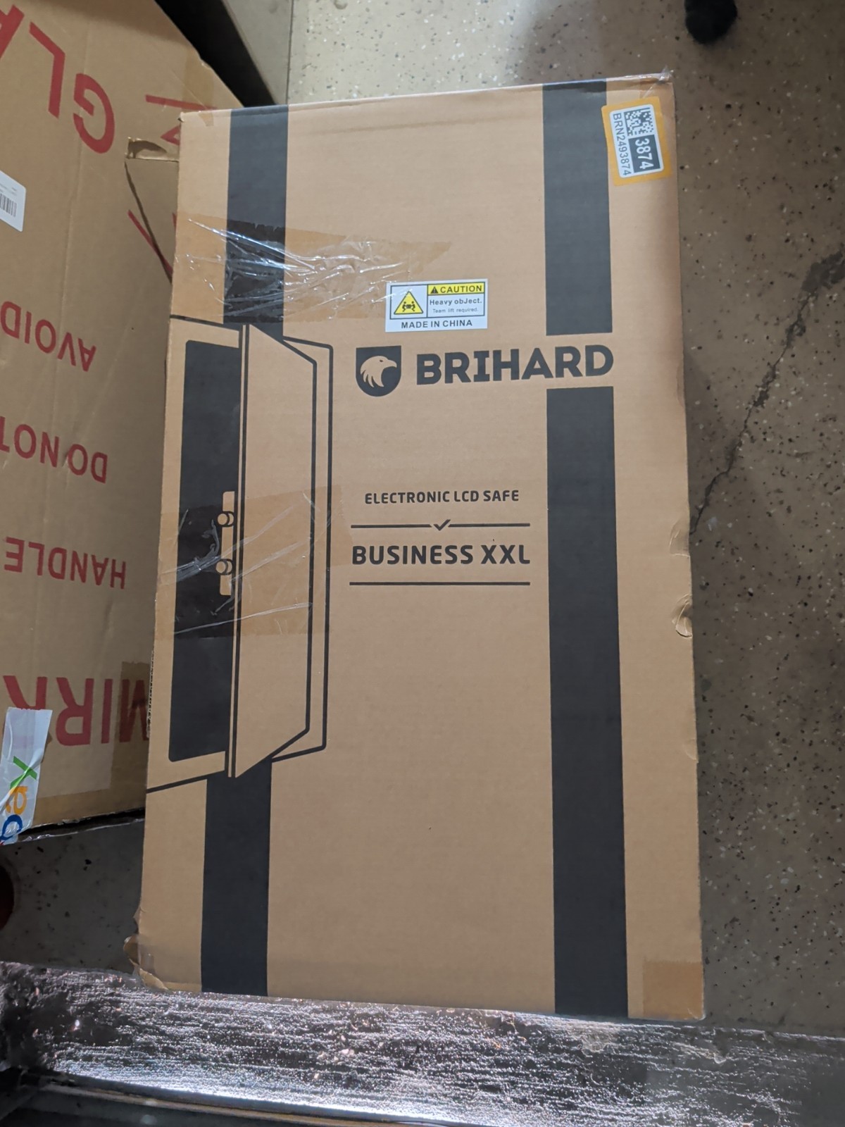 Brihard Business XXL Electronic LCD Safe 28.74"H x 15.75"W x 14.17"D