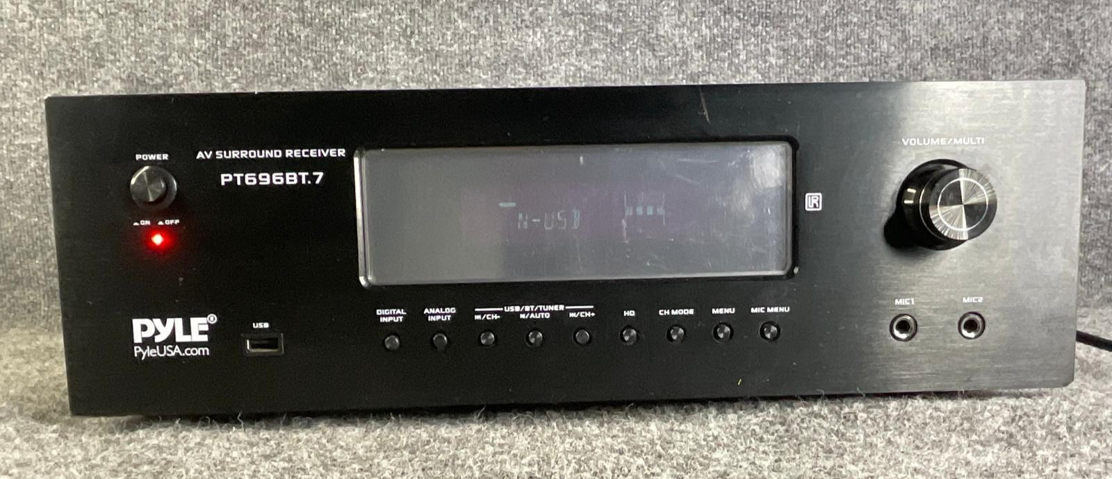 Pyle PT696BT 5.2 Channel Bluetooth Home Theater Receiver 1000W Used