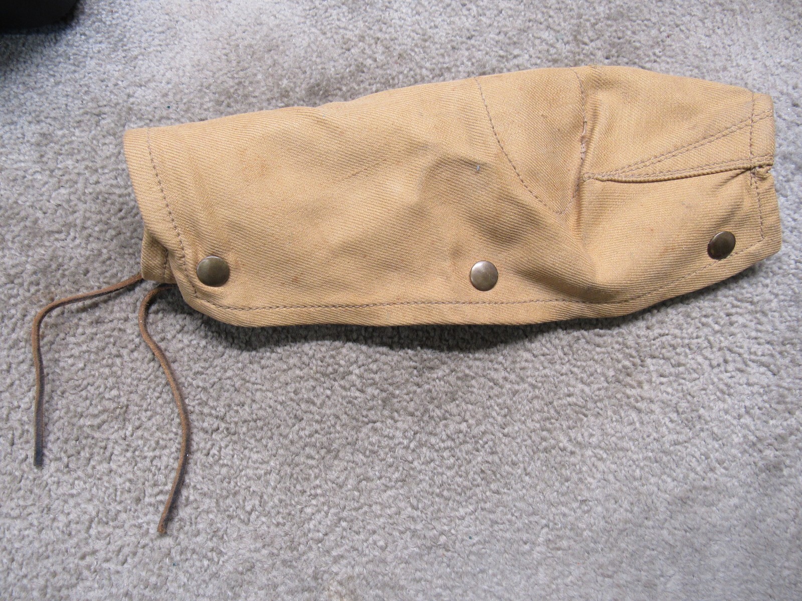 British WW2 Lee Enfield Action Cover Khaki Canvas