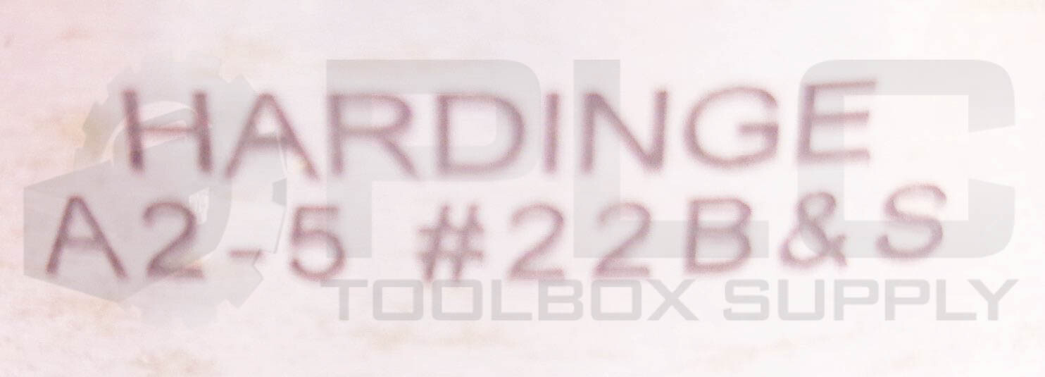 HARDINGE A2-5 COLLET CLOSER #22B&S