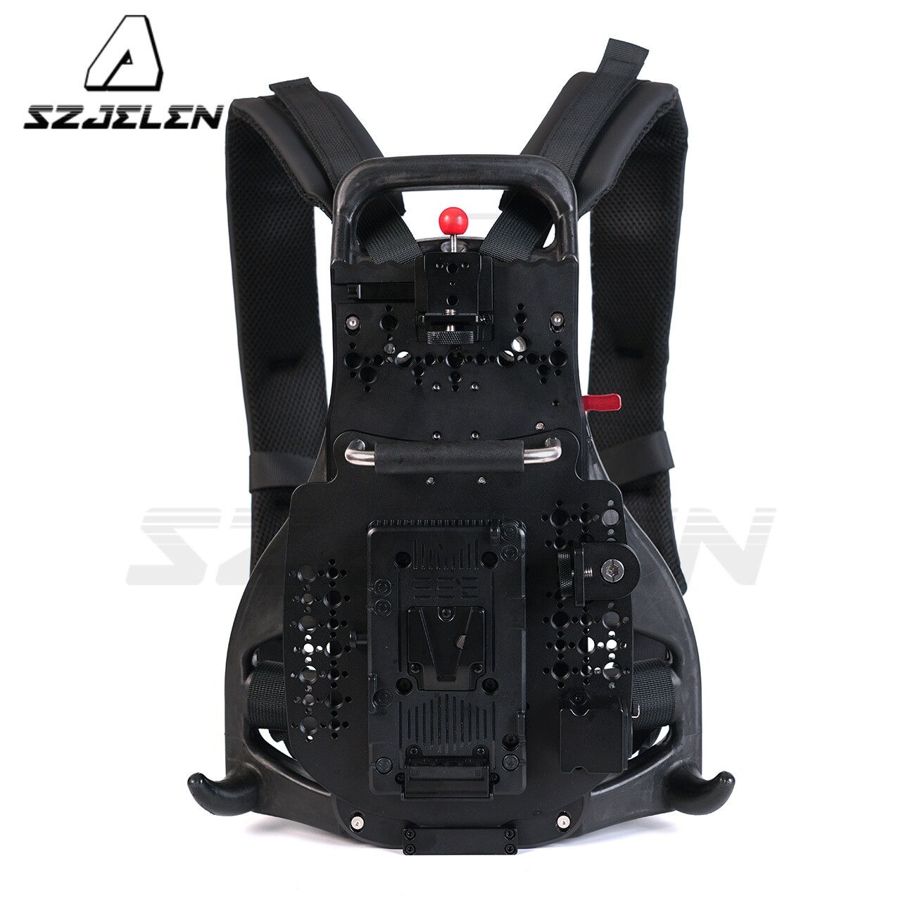 Camera Battery Backpack V-mount/B-mount XLR Power Output Handle Fixing Plate