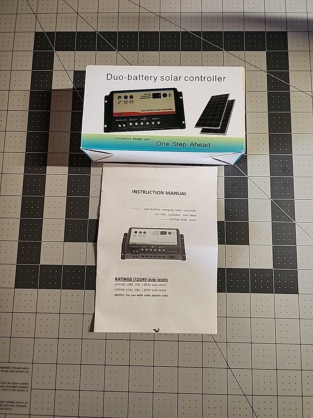 Solar Charge Controller - Dual Battery Charging System - 20A 12V/24V Auto Work