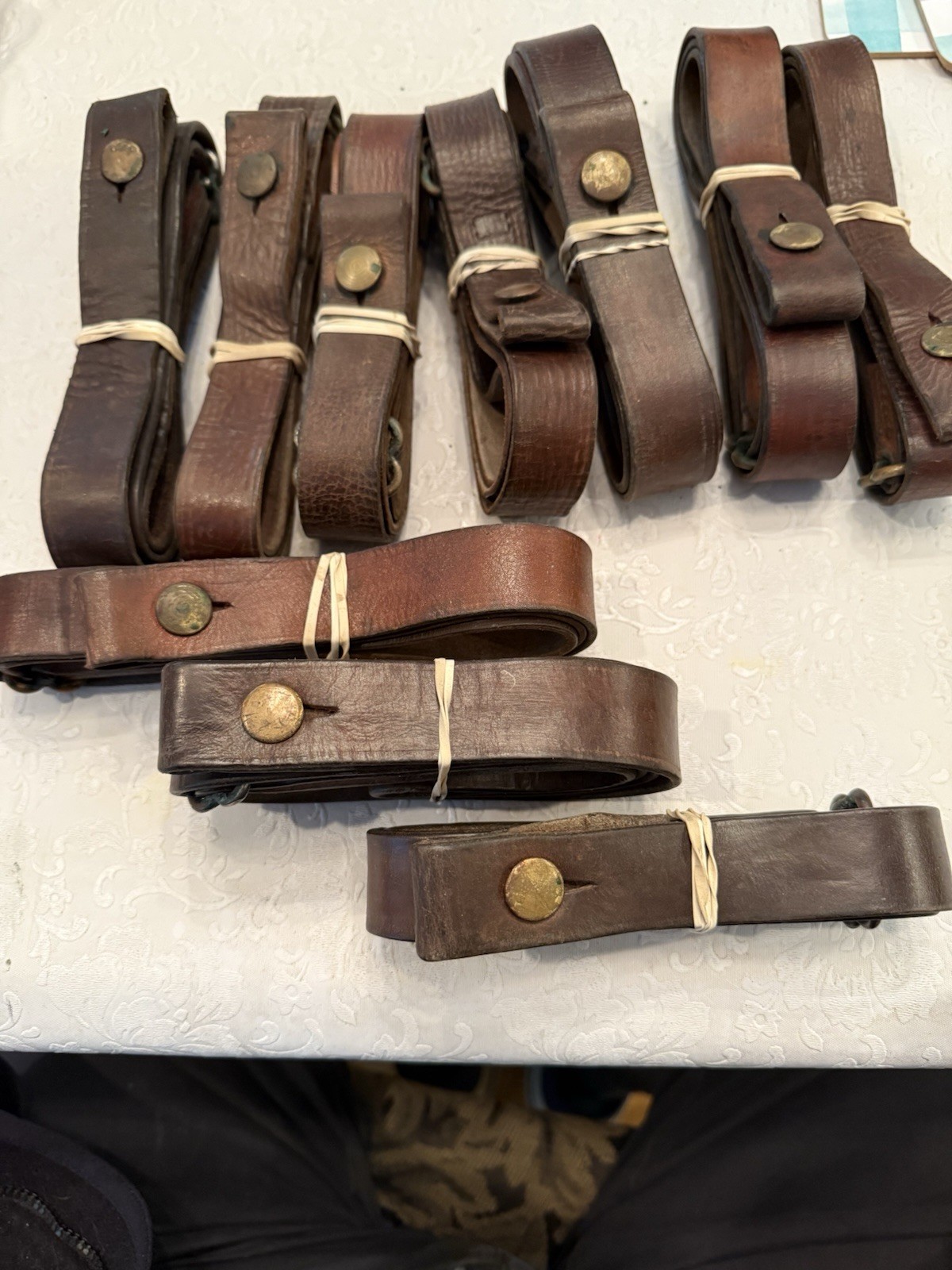 Sling Leather WW2 Reising Submachine-gun Generic Photo Will Send As Good Or Bett