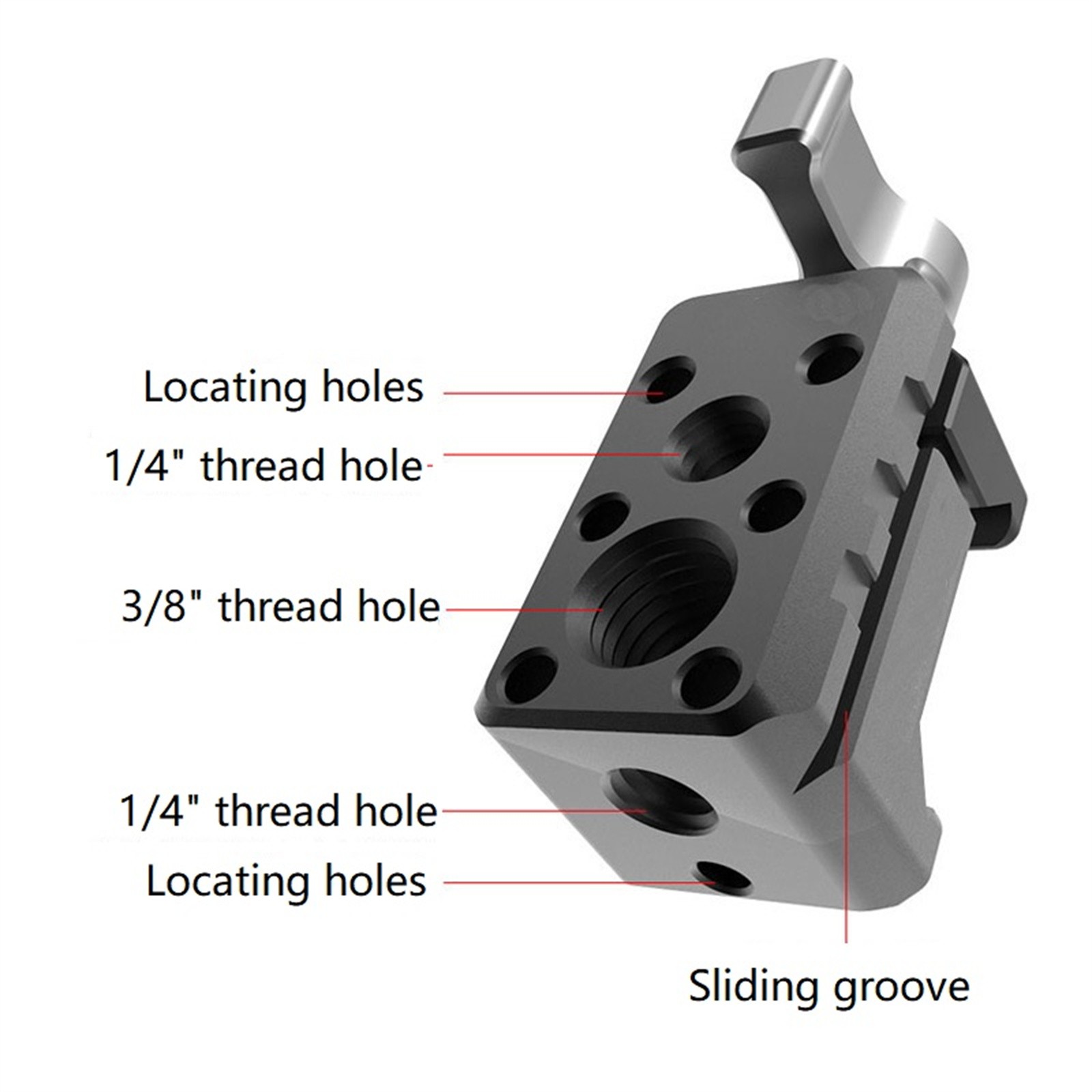 Rail Clamp Adapter Durable Lightweight ReplacementFor NATO Rails Accessories