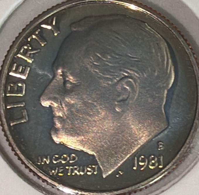 ***1981 S Roosevelt Clad Dime Proof (MS) **Free Shipping**