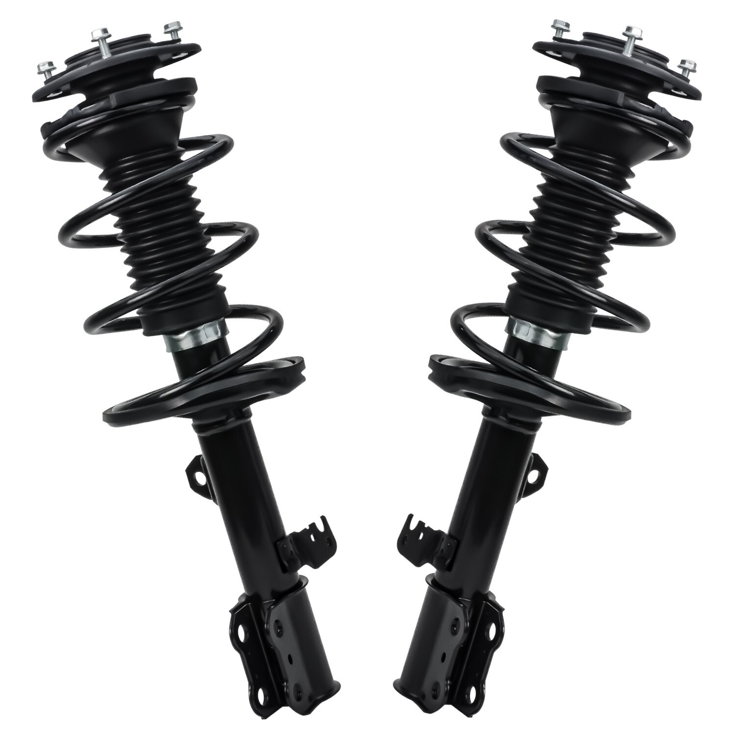 Front Steering Knuckles Wheel Hubs Struts Spring for 2003 - 2008 Toyota Corolla