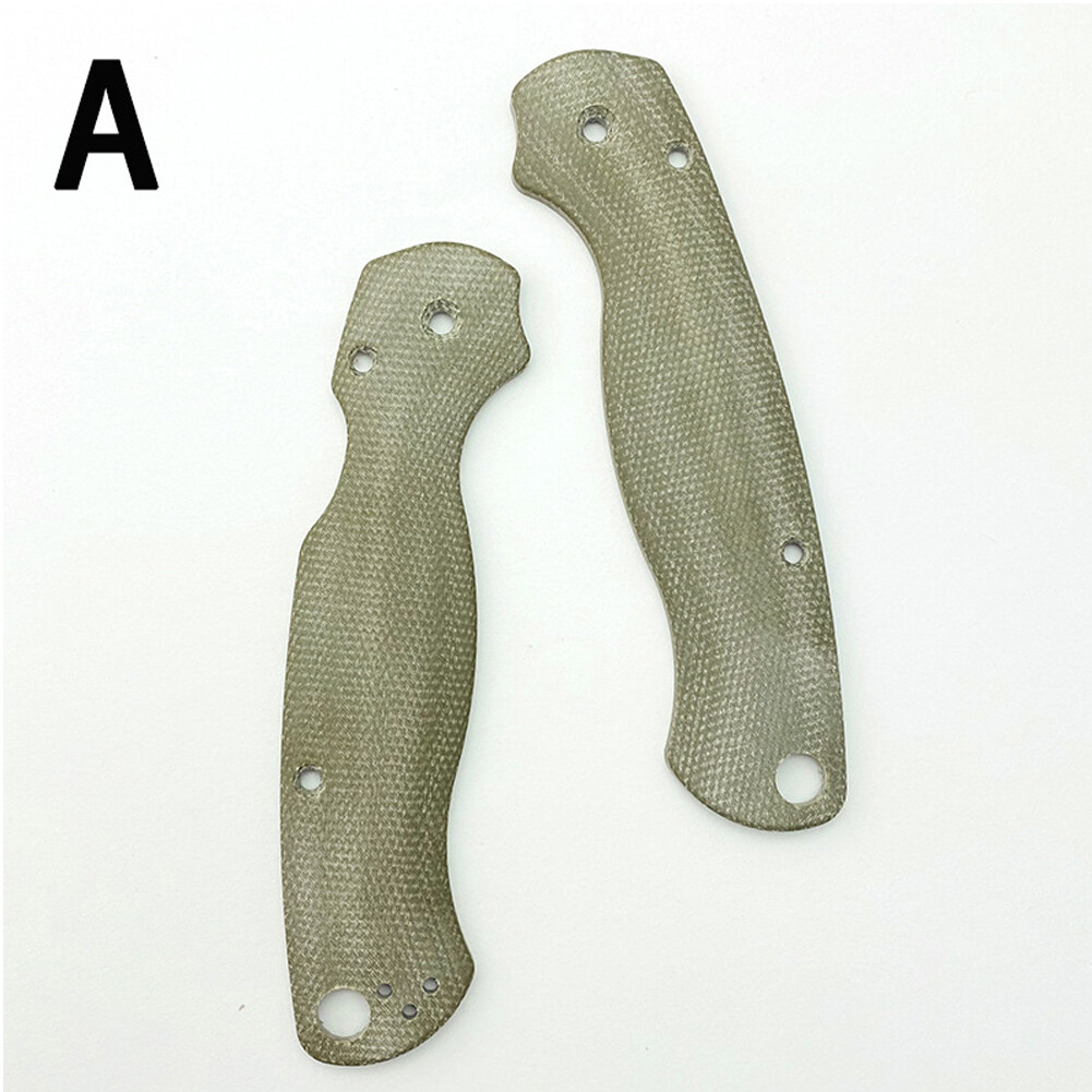 Custom Micarta Scales Handle Grips For Spider Spyderco Paramilitary 2 C81 New