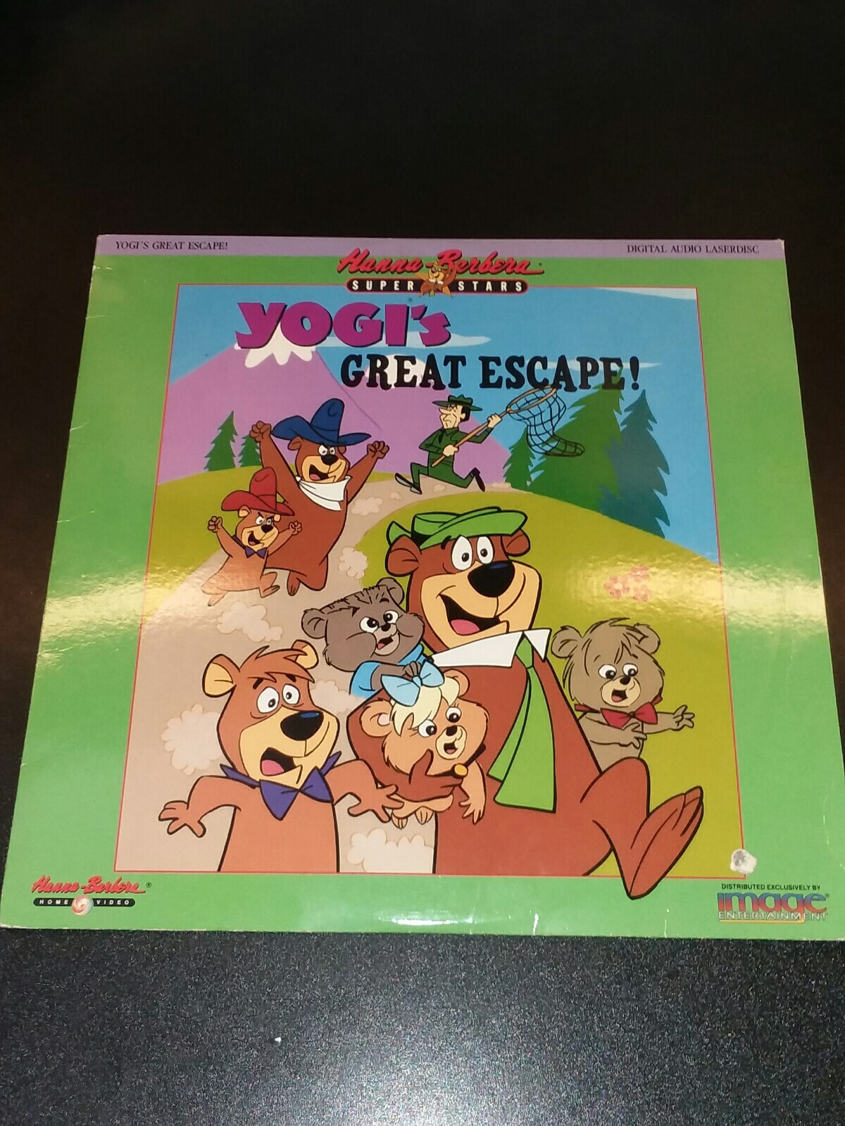 Rare! Yogi’s Great Escape! (1987), Yogi Bear, Laserdisc, Discs Pictured