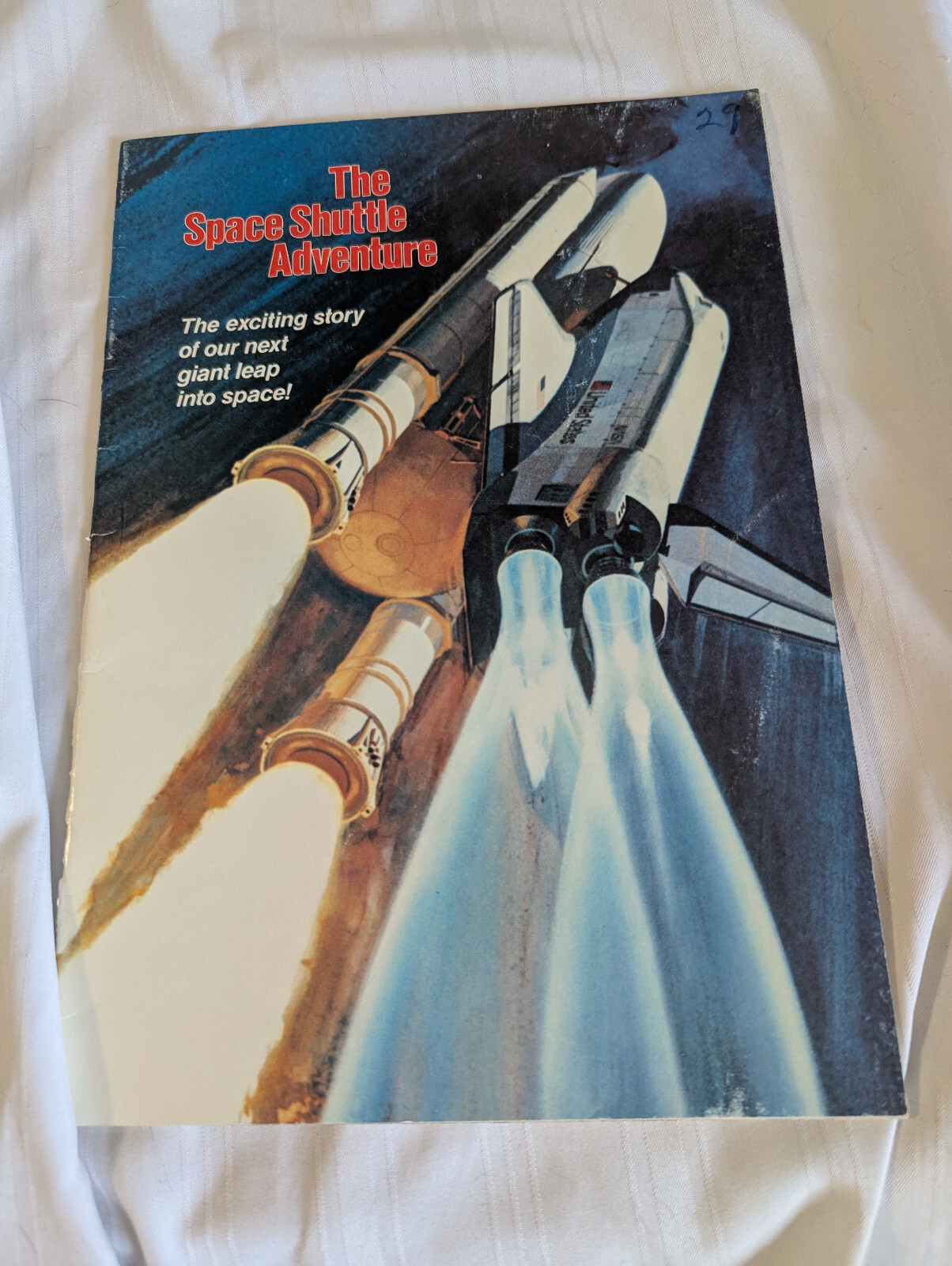 Space Shuttle Adventure Rockwell International booklet 1981