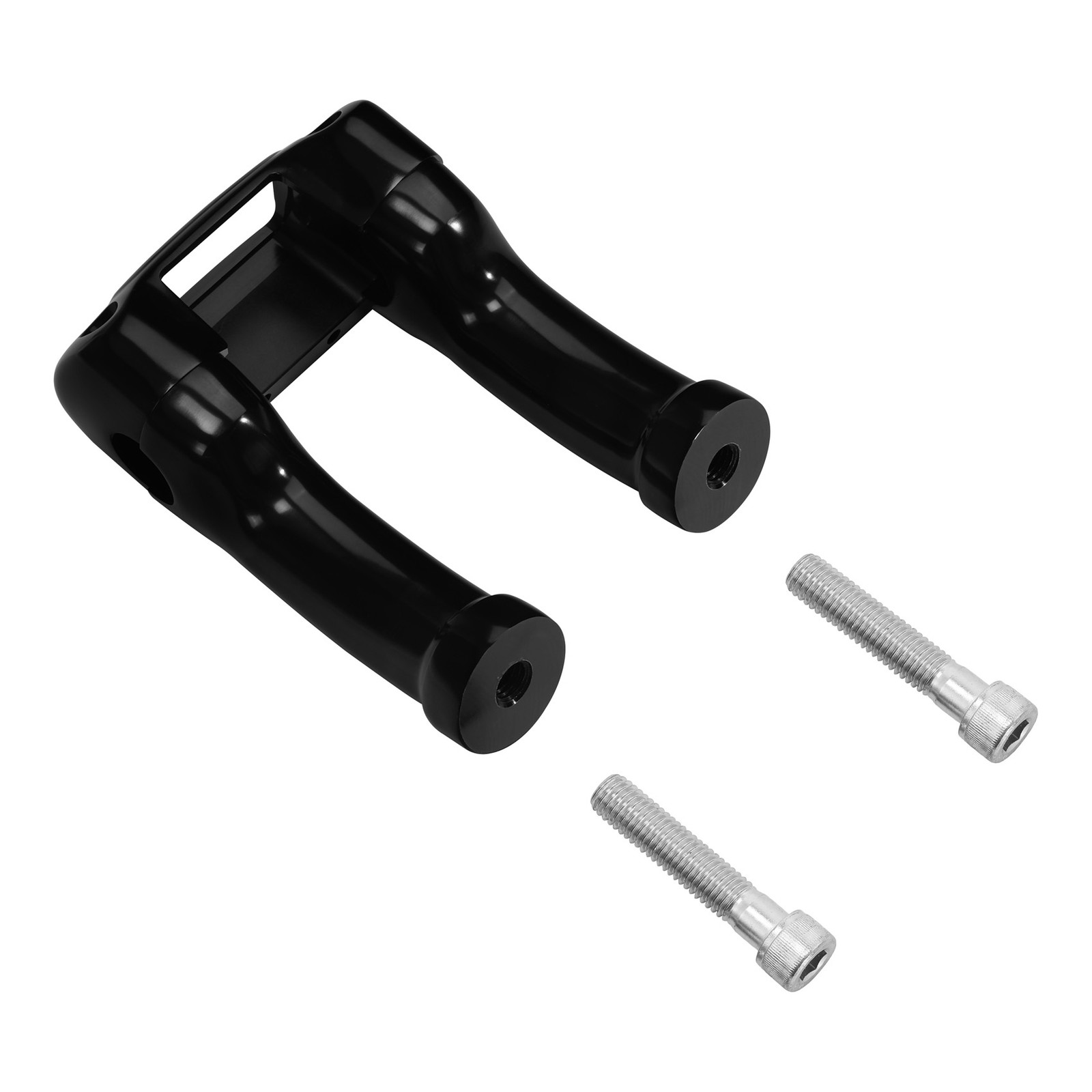4" Handlebar Riser 1" Top Clamp Fit For Harley Softail FXBB FXBR FXBRS 2018-2024