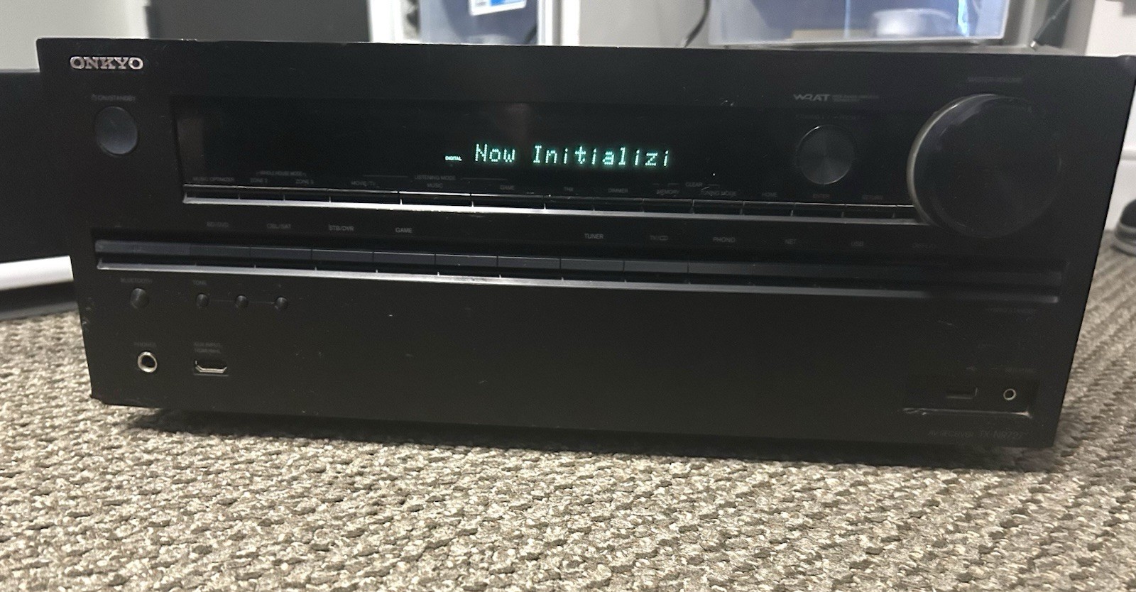 Onkyo TX-NR727 7.2 Network AV Home Theater Receiver 4K HDMI Tested Working