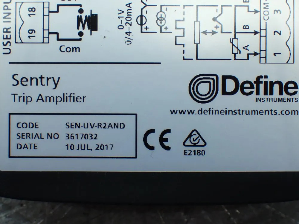 DEFINE TRIP AMPLIFIER UNIT SEN-UV-R2AND