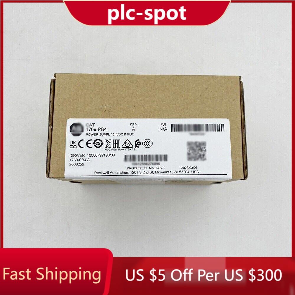 New Factory Sealed AB 1769-PB4 SER A CompactLogix Power Supply Module 1769PB4