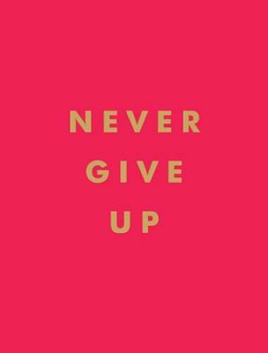 Never Give Up - Hardcover By Summersdale - VERY GOOD