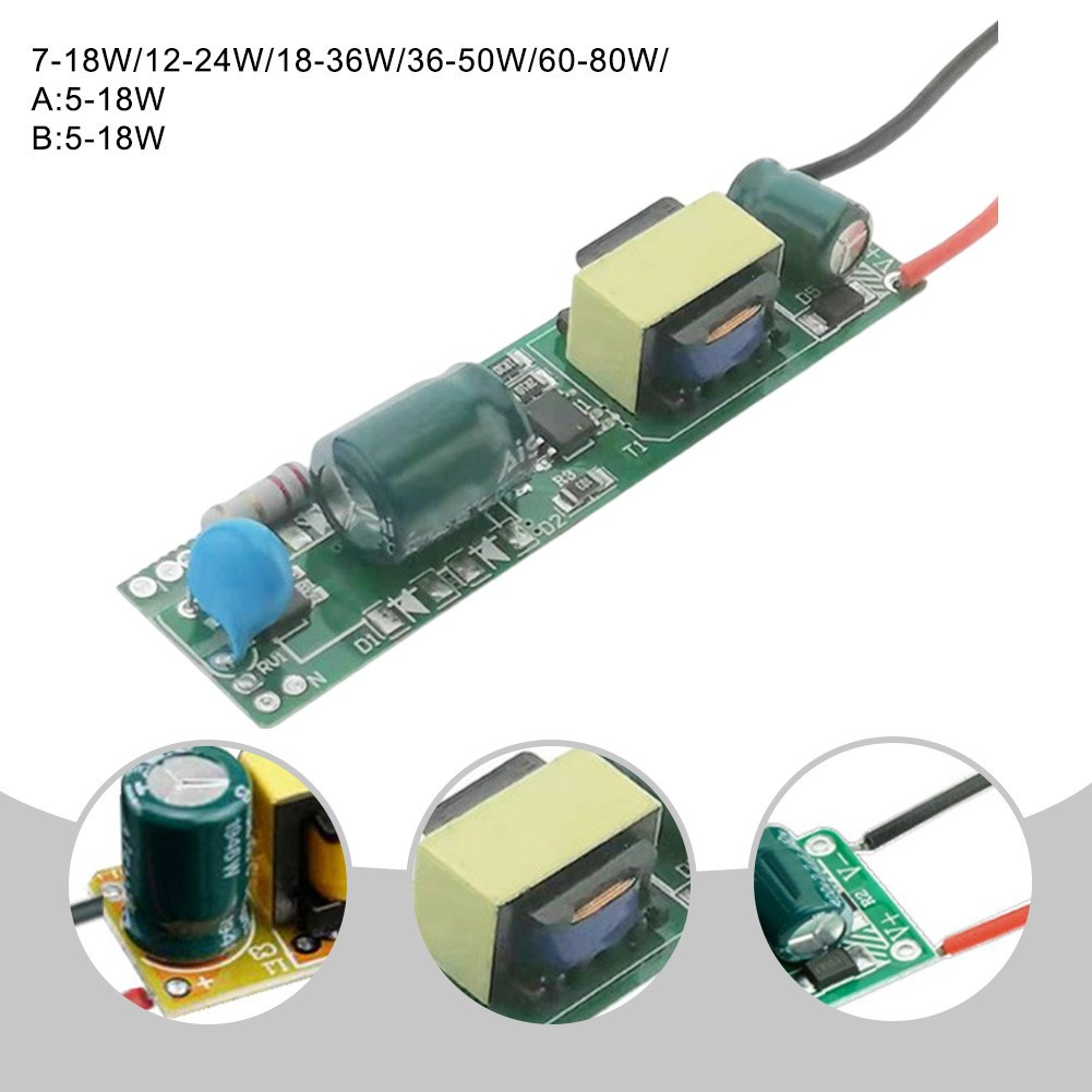 Flicker-Free Led Driver Power Led Light Bulb Driver Lighting Transformer