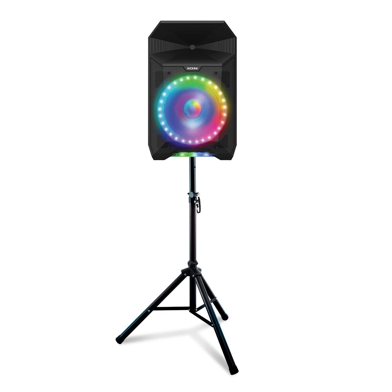 ION Total PA Live, High-Power Bluetooth-Enabled PA Speaker System with Lights