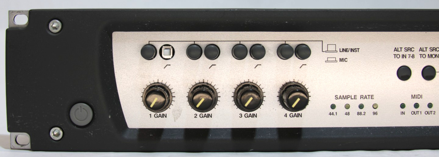 Digidesign Digi 002 Rack Firewire Audio Midi Digital Recording Interface MX002RK