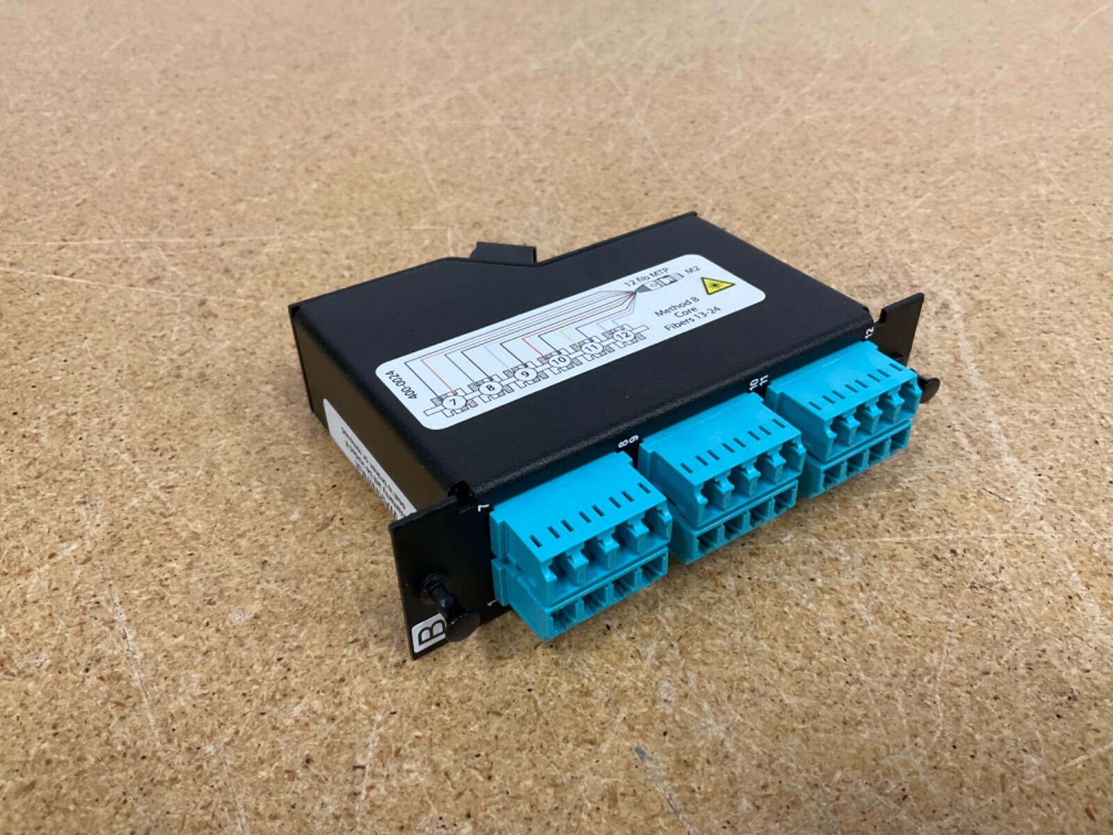 Leviton MTP-LC Method BC Core Fiber Optic Modules No Dust Covers