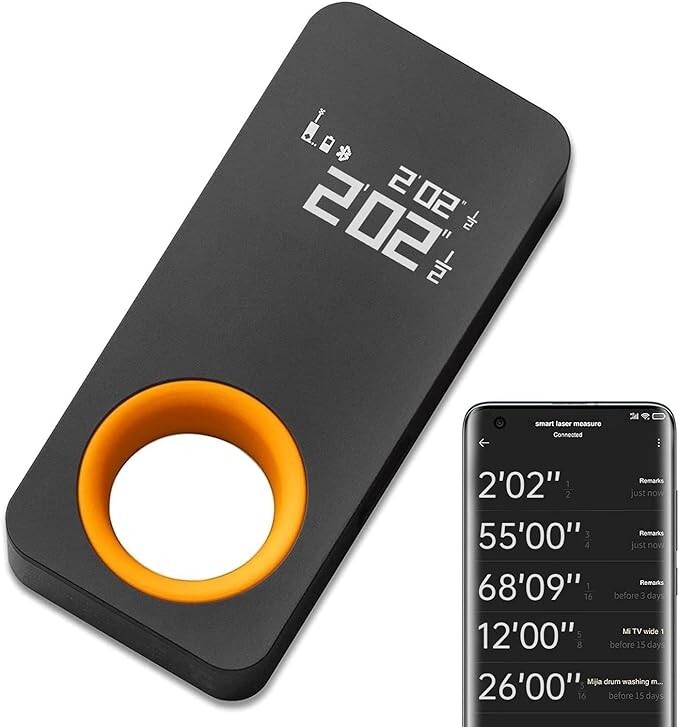 Laser Measurement Tool with Bluetooth, 98ft Laser Distance Measure, ±1/16-inch A