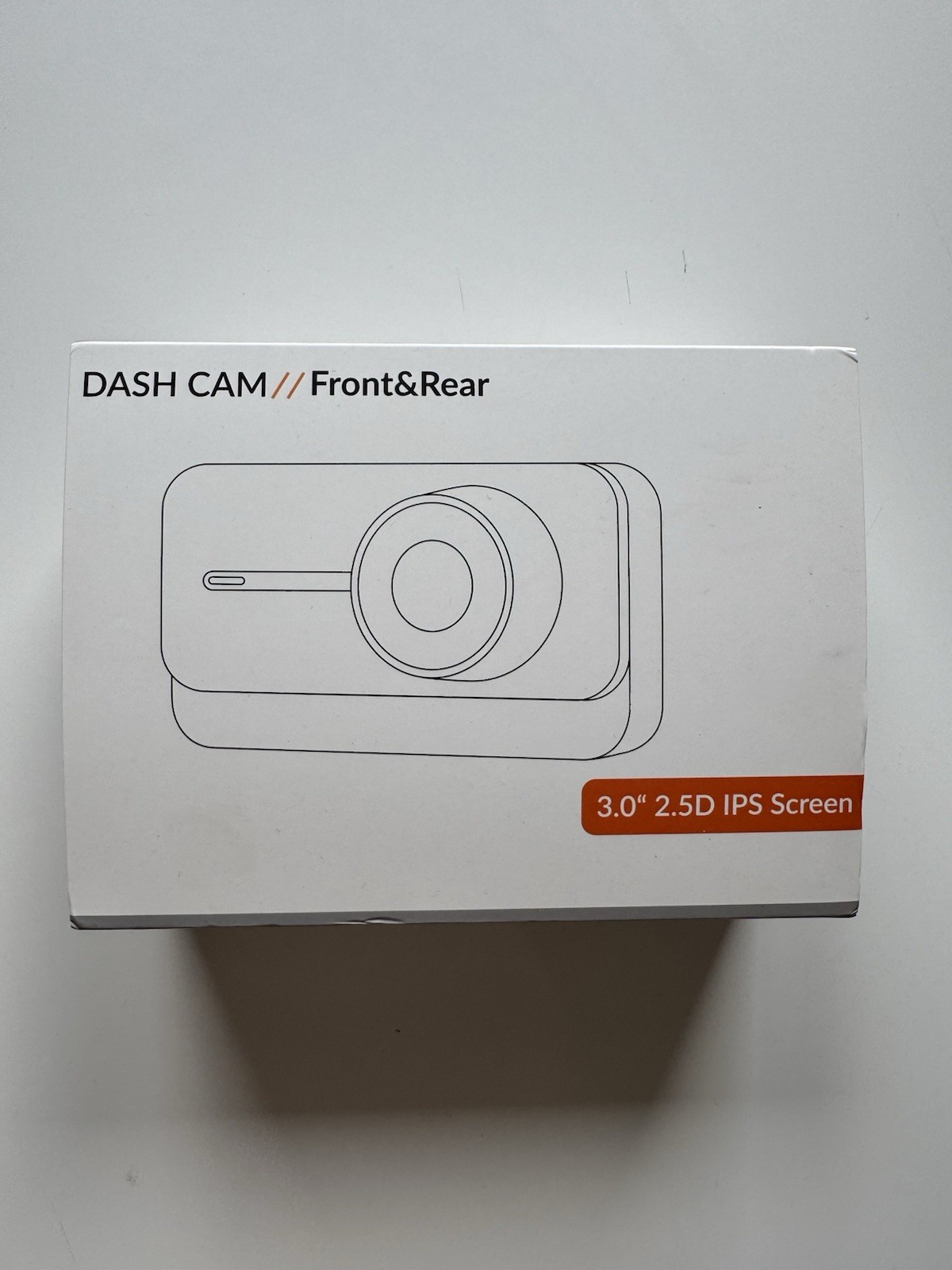 4K Ultra HD Dash Cam Dual (Front & Rear 2.5K) - WiFi / GPS - 128GB Card