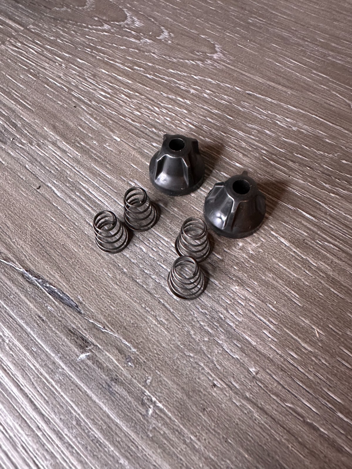 OEM Bicycle Quick Release Skewer Nuts and Springs Set Diamondback Raleigh