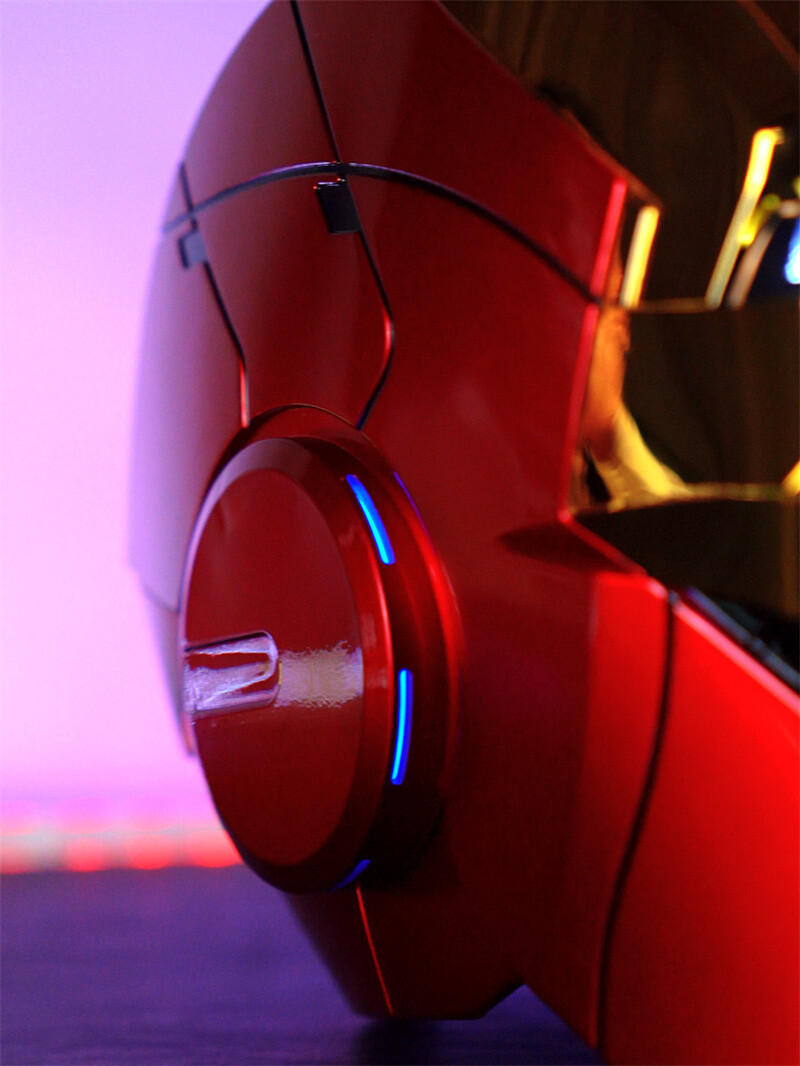 AUTOKING Iron Man MK5 1:1 Helmet Wearable Voice-control Mask Cosplay Golden Ver.