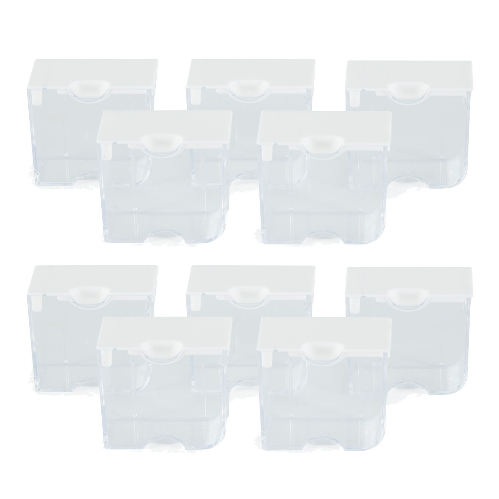 Elizabeth Ward Bead Storage Solutions 5 Piece Craft Supplies Containers, 2 Pack
