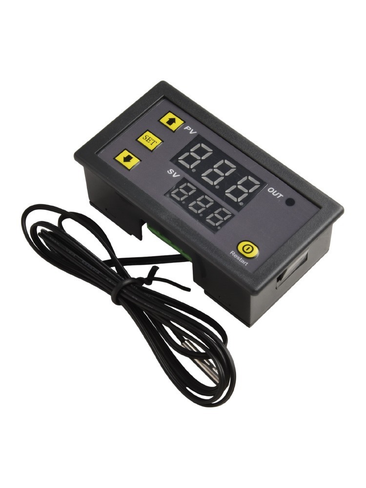 Relay Thermostat Waterproof Temperature Controller Control LED Digital DC 12V