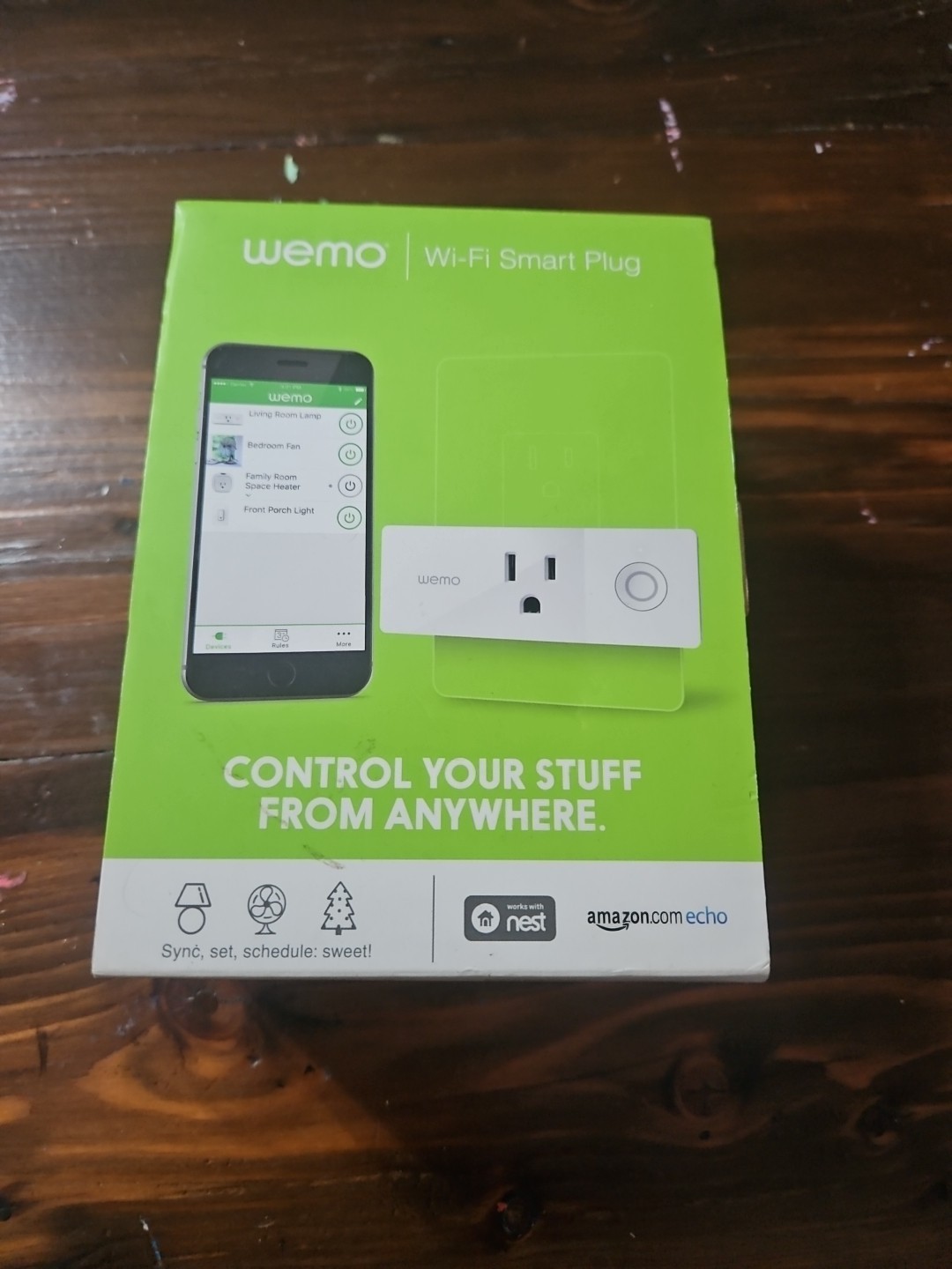 Wemo Mini Wi-Fi Smart Plug – Tested Working – Smart Home Outlet Alexa Google