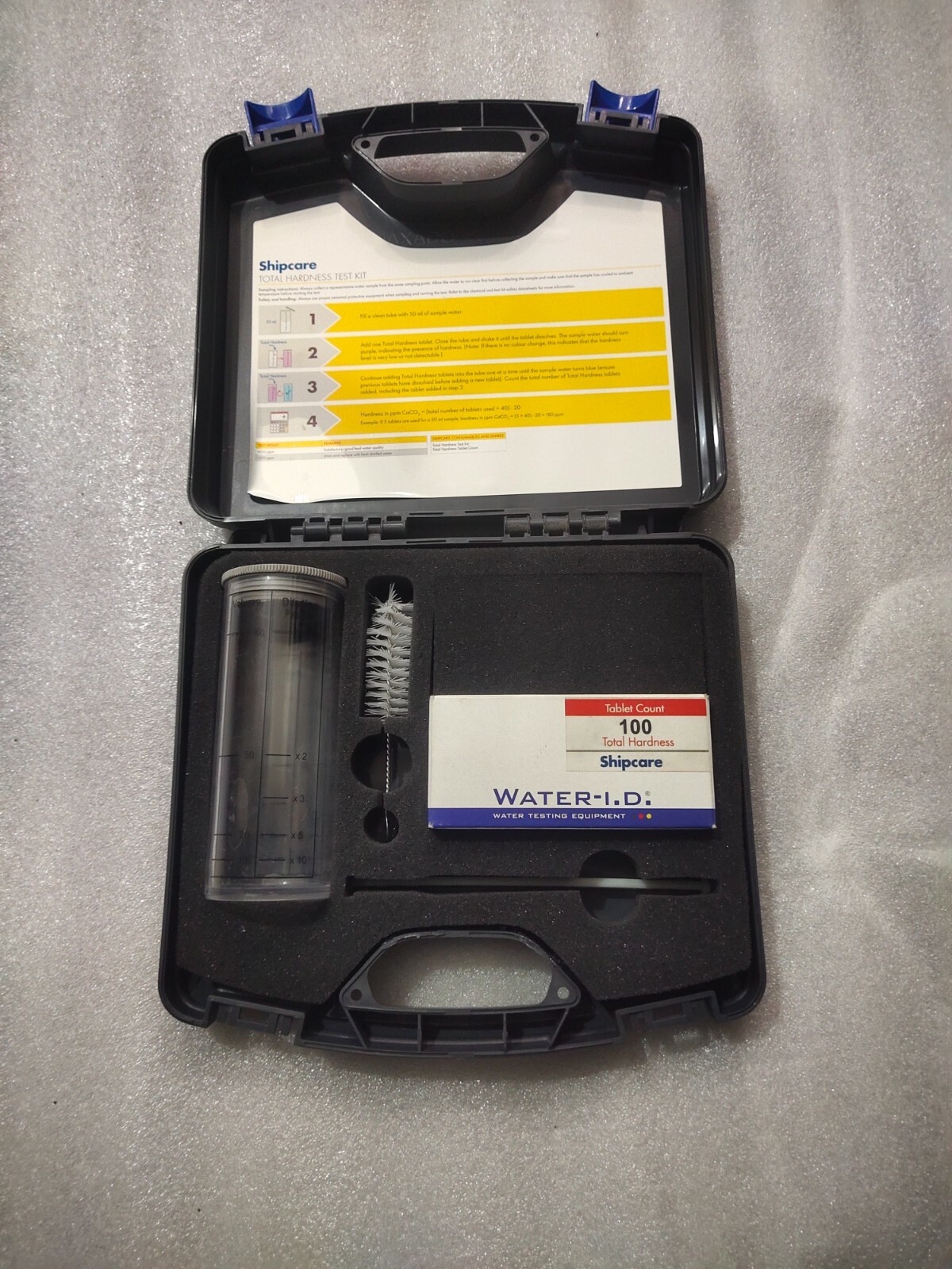 TOTAL HARDNESS TEST KIT, SHM-TH, SHIP CARE