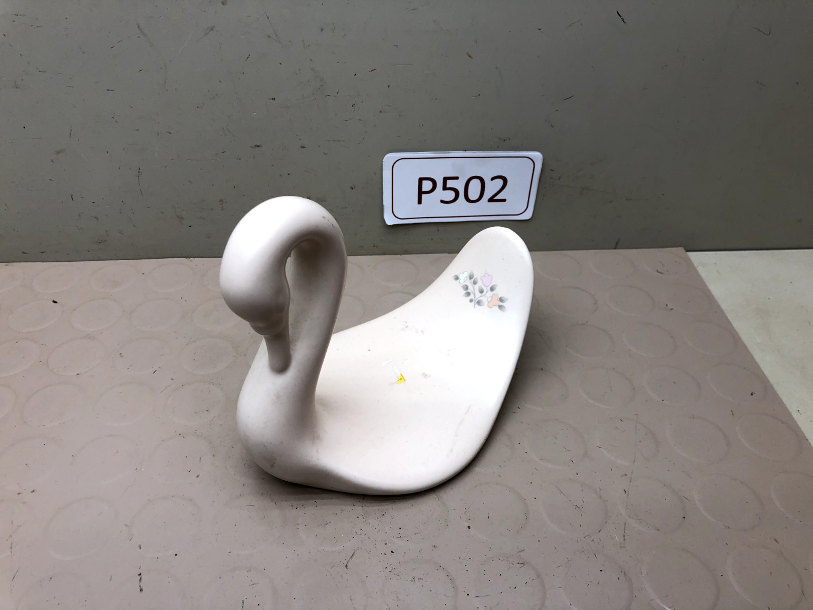 Vintage Pfaltzgraff for Ames Swan Towel Holder