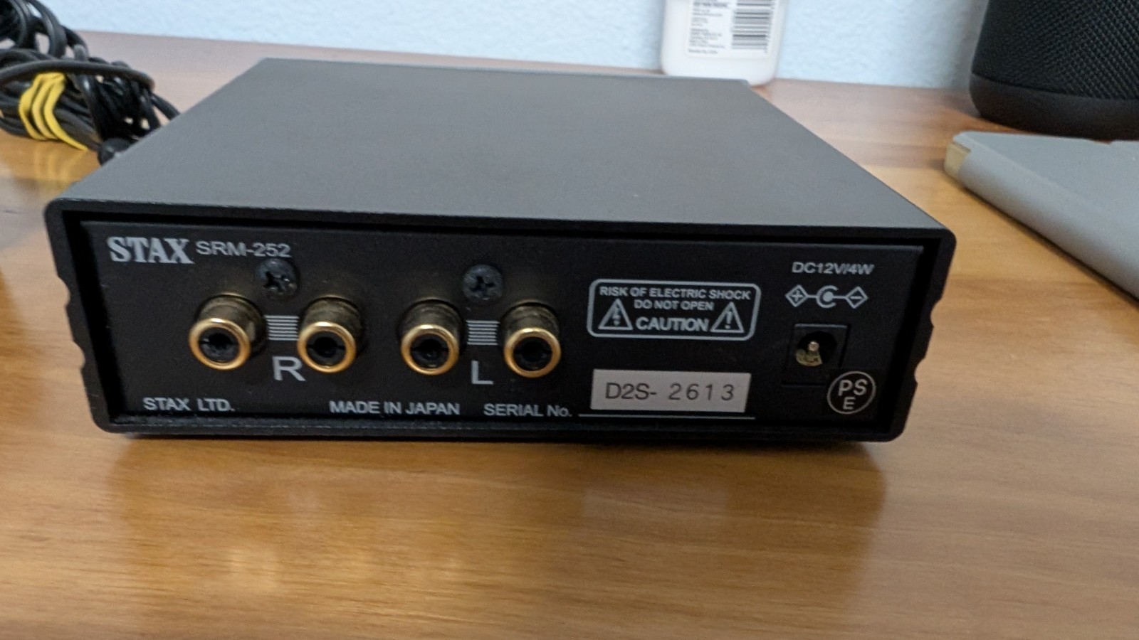 STAX SRM-252A Compact Driver Amplifier Unit for Earspeakers Very good condition