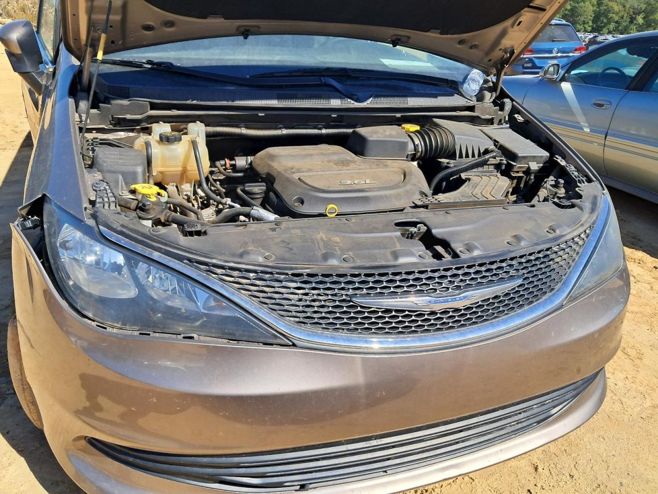 Driver Left Air Bag Driver Wheel Fits 17-22 PACIFICA 4820470