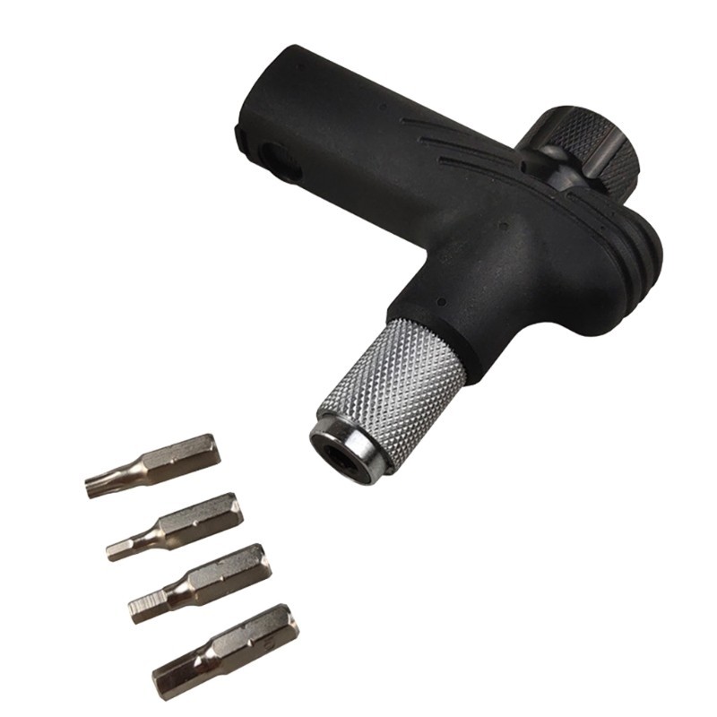 BIKE Tool Adjustable for T Torque Wrench - 4, 5 & 6 Nm for Road & Mountain Bikes