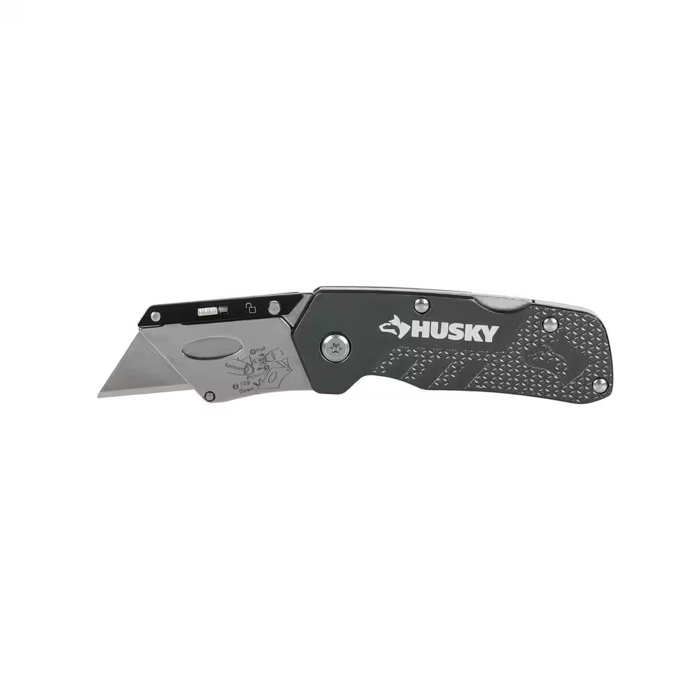 Compact Folding Lock Back Utility Knife