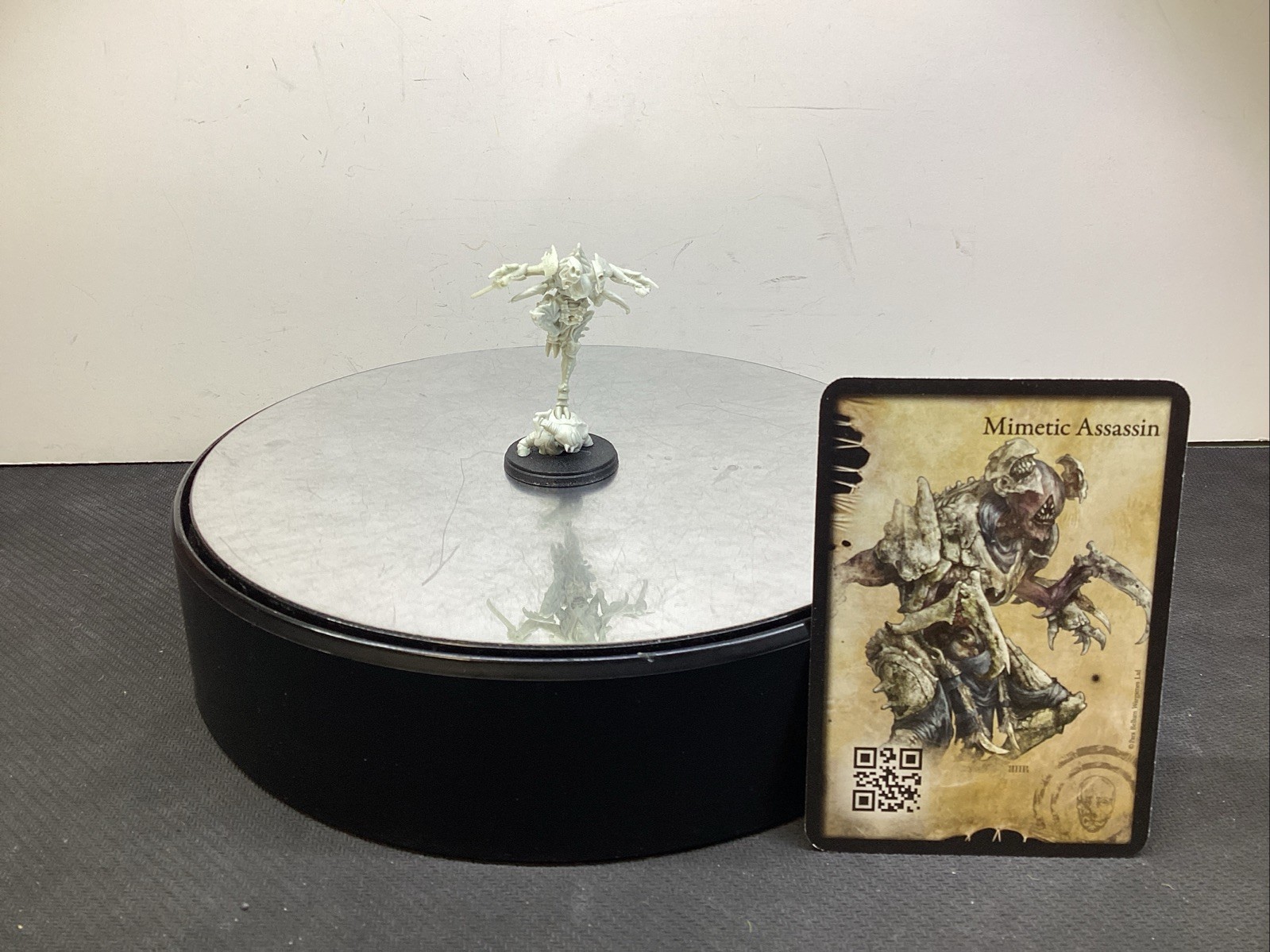 Parabellum Conquest Spires Mimetic Assassin built unpainted w/ card BD42618