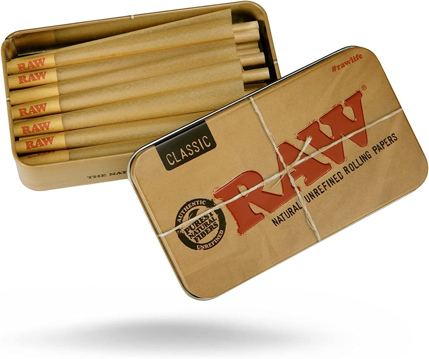 RAW 98 Special Cone Bundle with Protective Tin Box