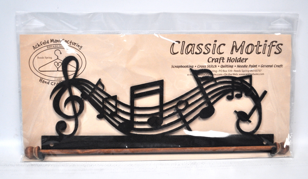 Classic Motifs 12 Inch Music Craft Holder