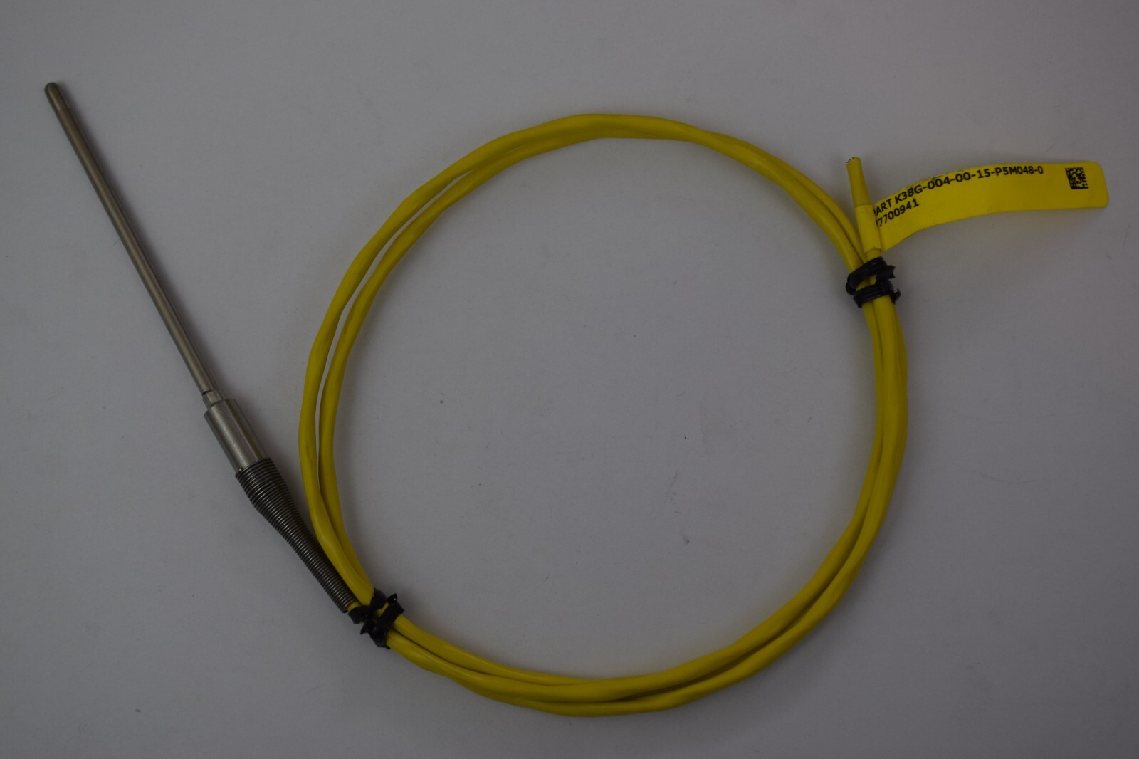 Thermocouple Probe, k38G-004-00-15-P5M048-0, 77700941, 4" Length, 3 Wire, New