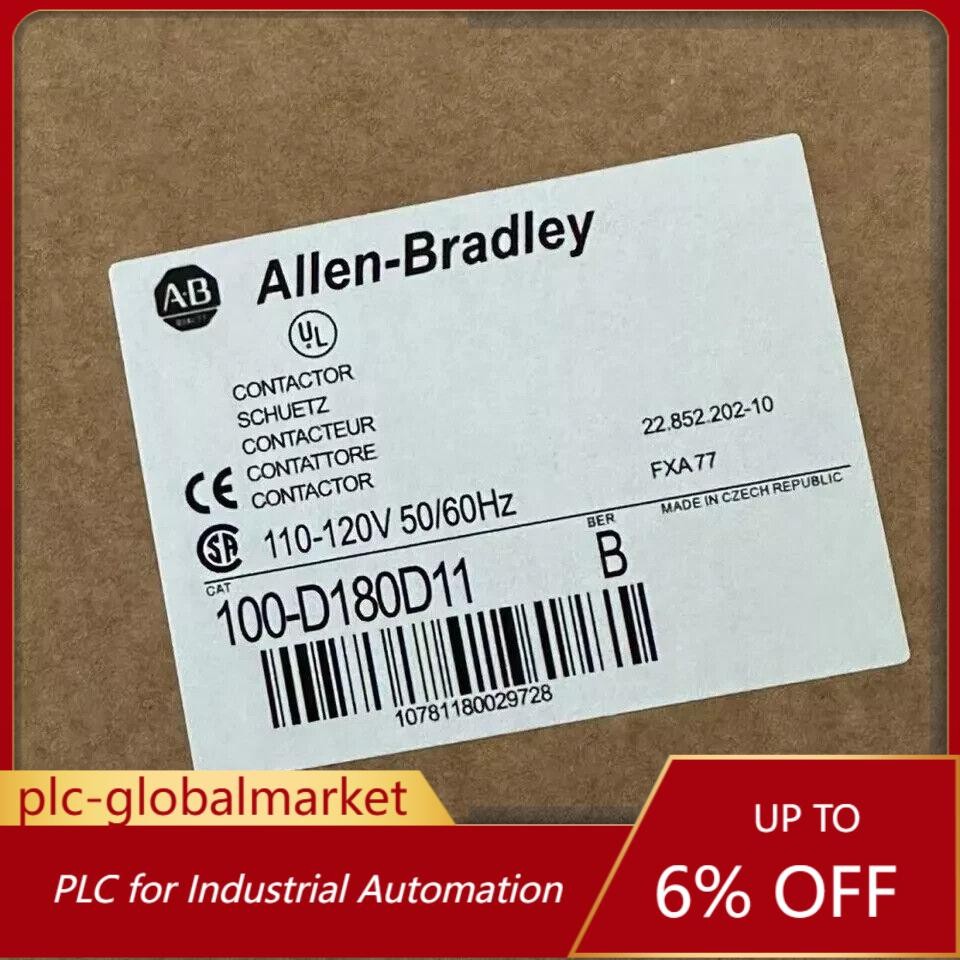 Sealed AB Allen-Bradley 100-D180D11 100D180D11  US Free Tax