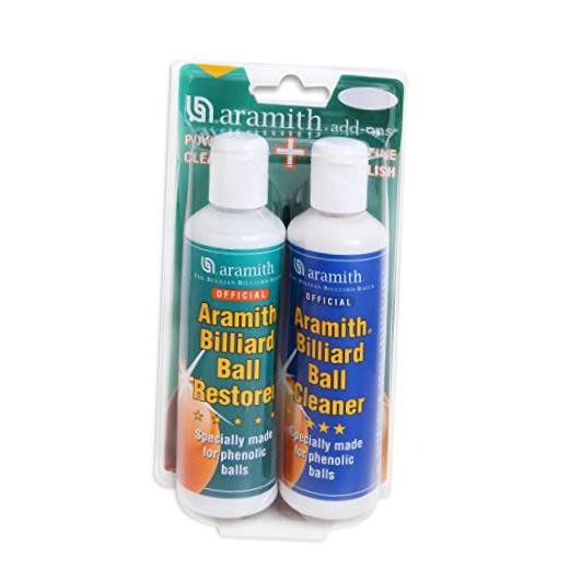 Phenolic Billiard Ball Care Cleaner and Restorer Set