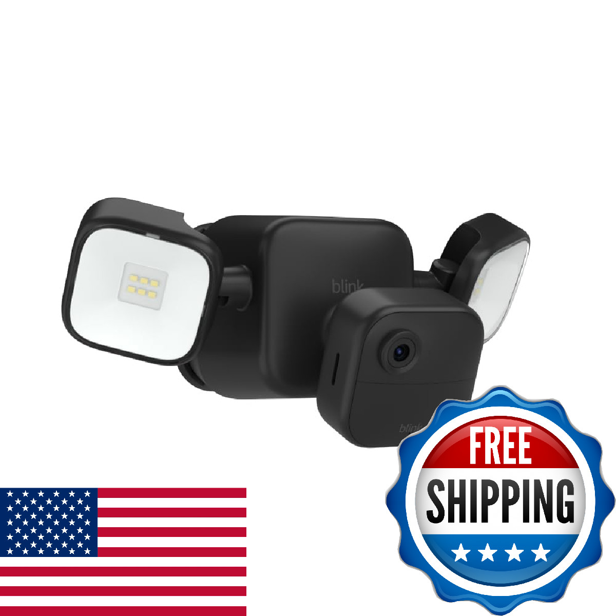 Blink Outdoor 4 Floodlight Camera — Wireless smart security camera, 700 lumens,