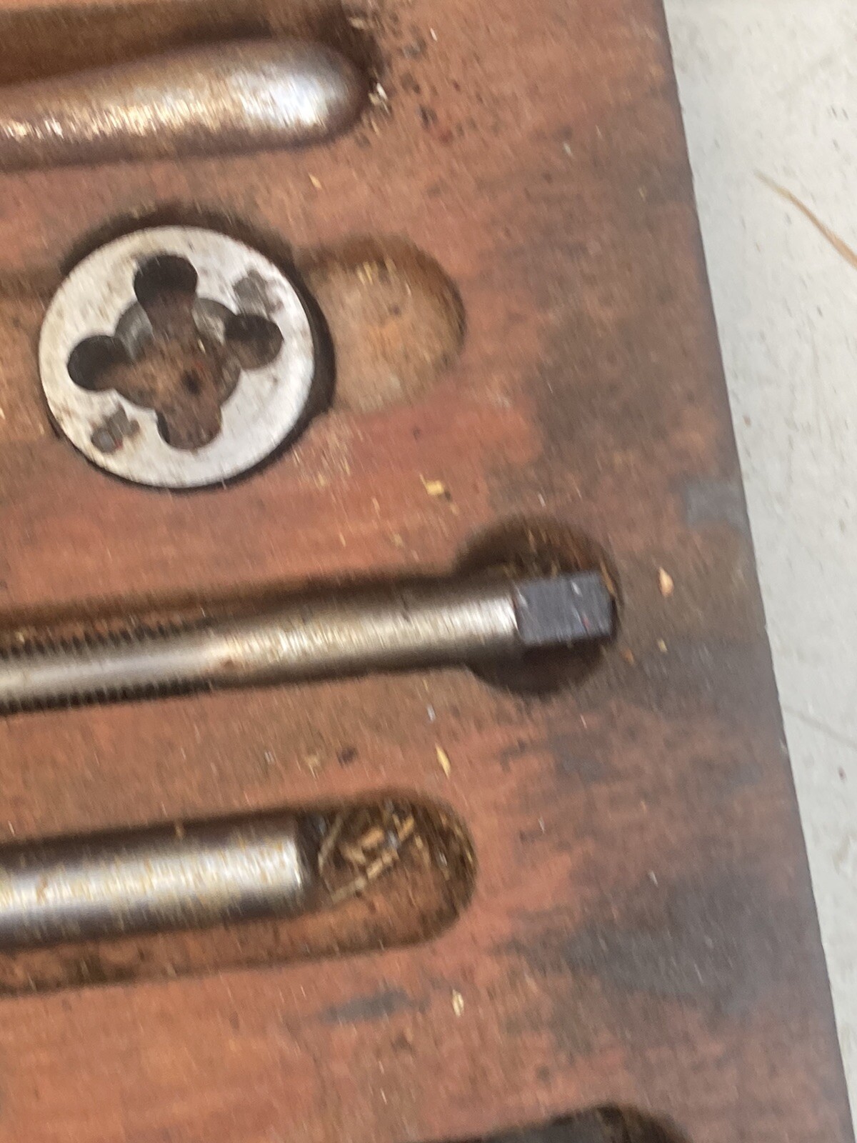 Vintage Tap Set W/ Case