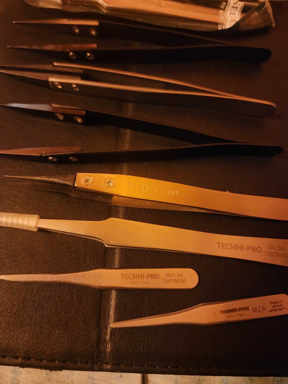 ESD Anti-Static Tweezers Set