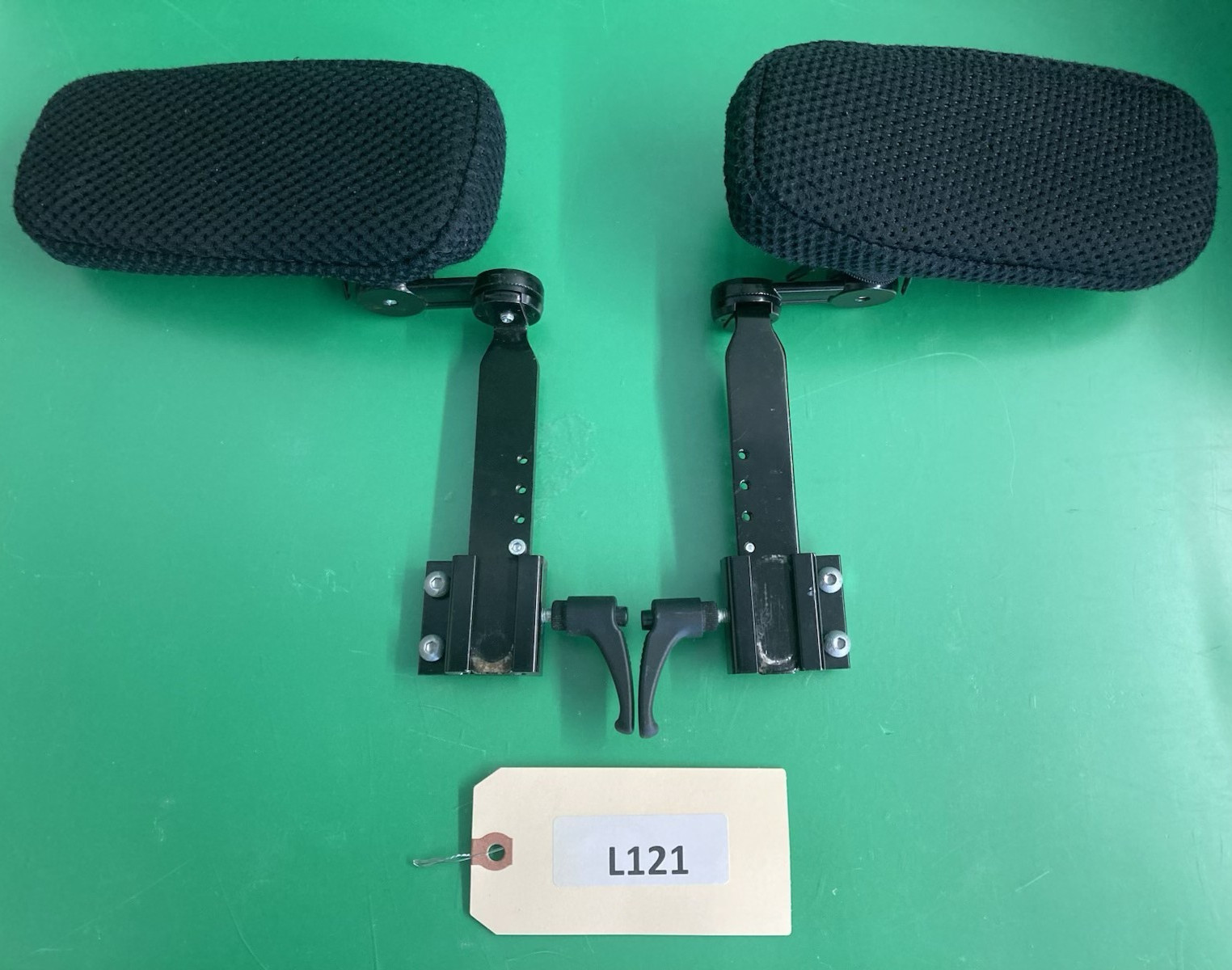 Permobil Lateral Pelvic / Thigh Supports for Power Wheelchair 8" x 4" #L121